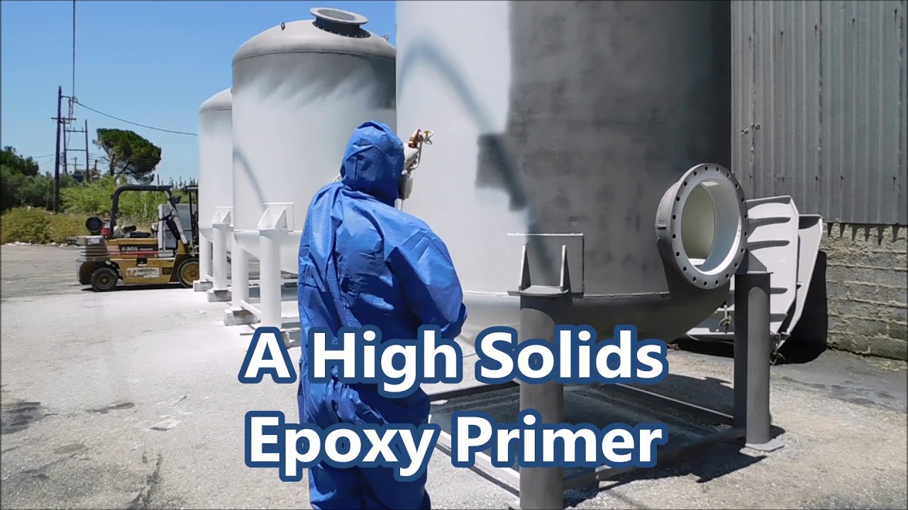 Sandblasting and Industrial Painting of Steel Tanks(Aqueduct Filters)