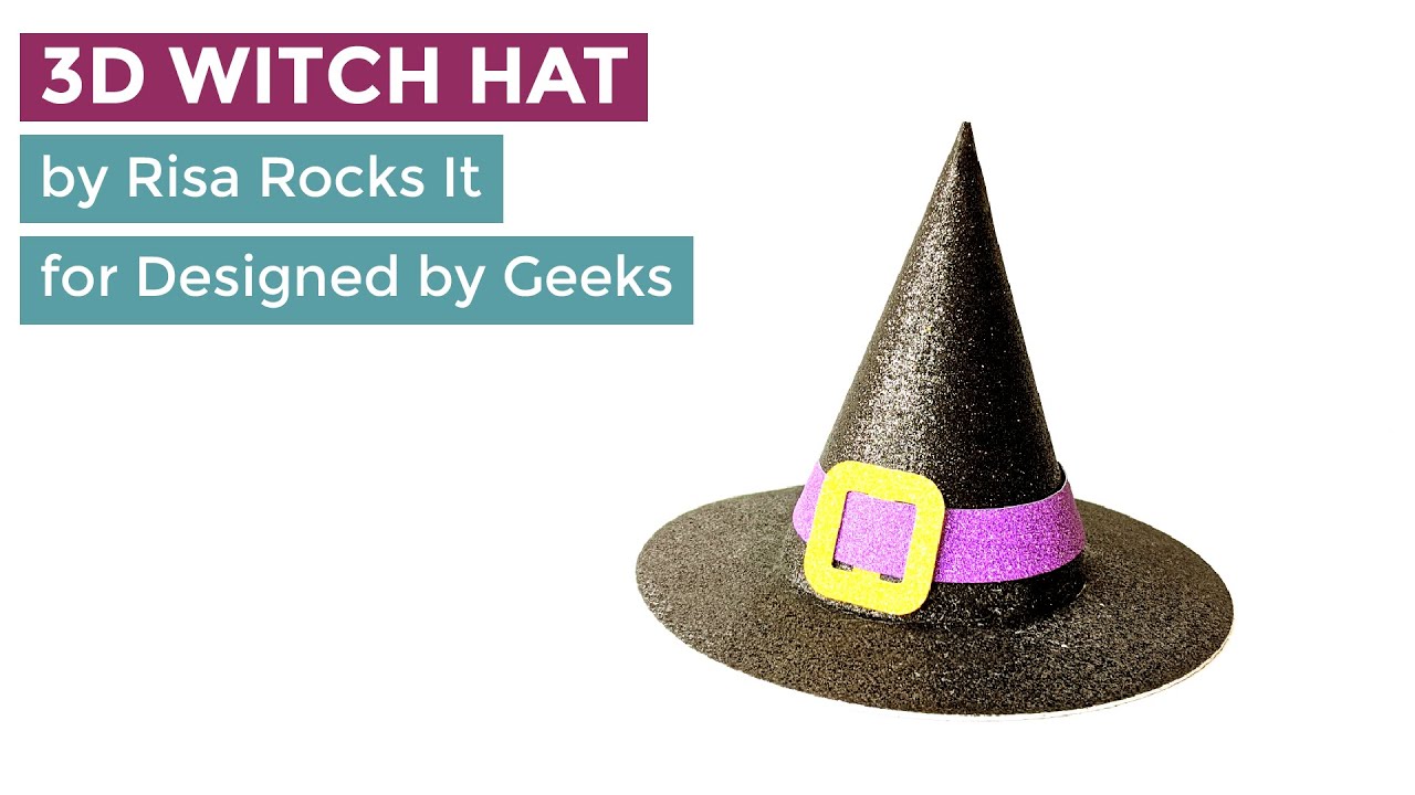 3D Witch Hat Assembly Tutorial