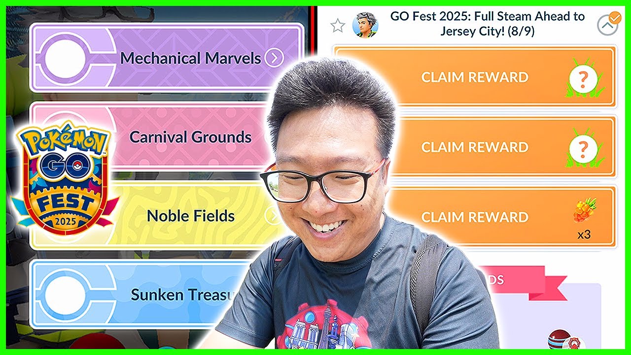 Jersey City Pokemon GO Fest 2025 Main Park Experience - Pokemon GO