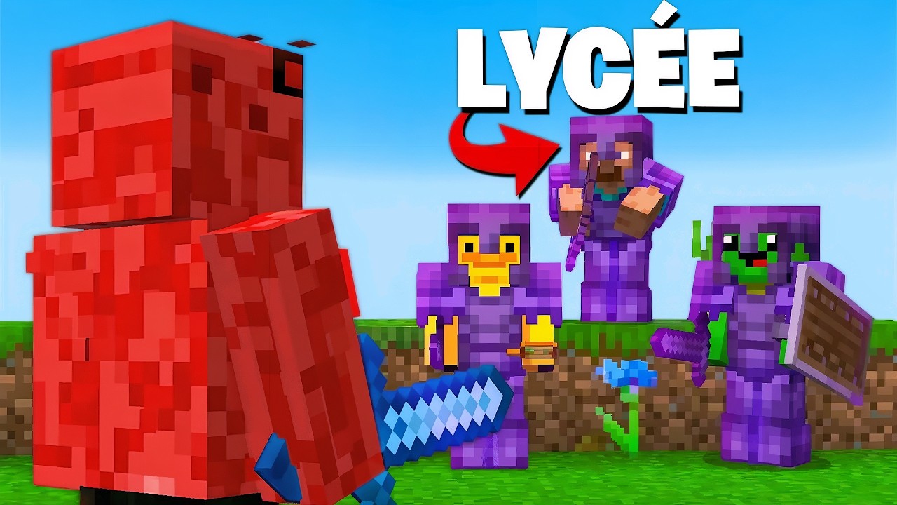 Comment j'ai Détruit le Serveur de mon Lycée sur Minecraft