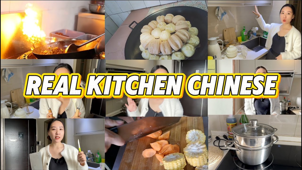 23 Kitchen Vocabulary Chinese People Actually Use | Normal Speed Chinese Vlog