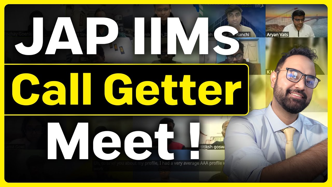 JAP IIM Call Getters Meet 2026 | IIM Kashipur Trichy Raipur Ranchi How to Crack Interviews ? WATPI