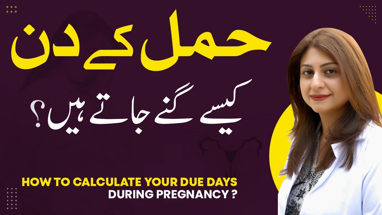 How to Calculate Pregnancy Day? | Hamal Kay Din Kaisa Calculate Karain in Urdu/Hindi