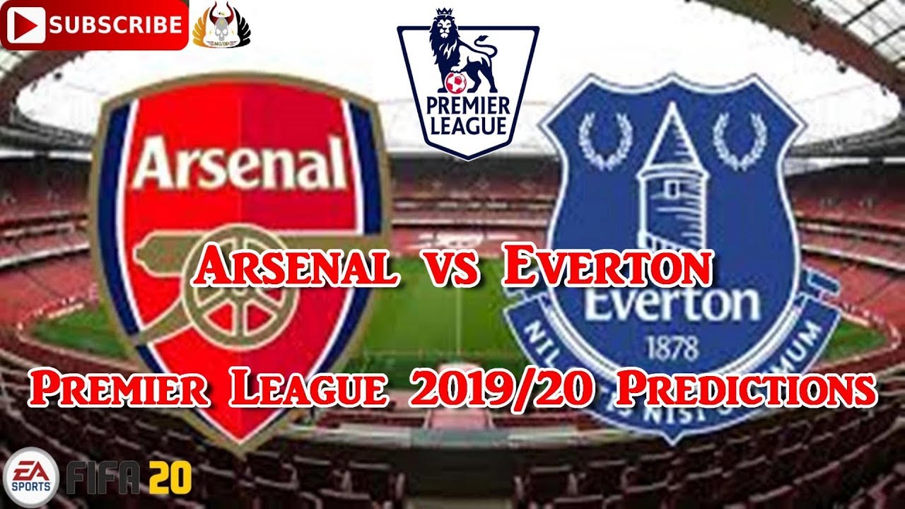 Arsenal vs Everton | 2019-20 Premier League | Predictions FIFA 20