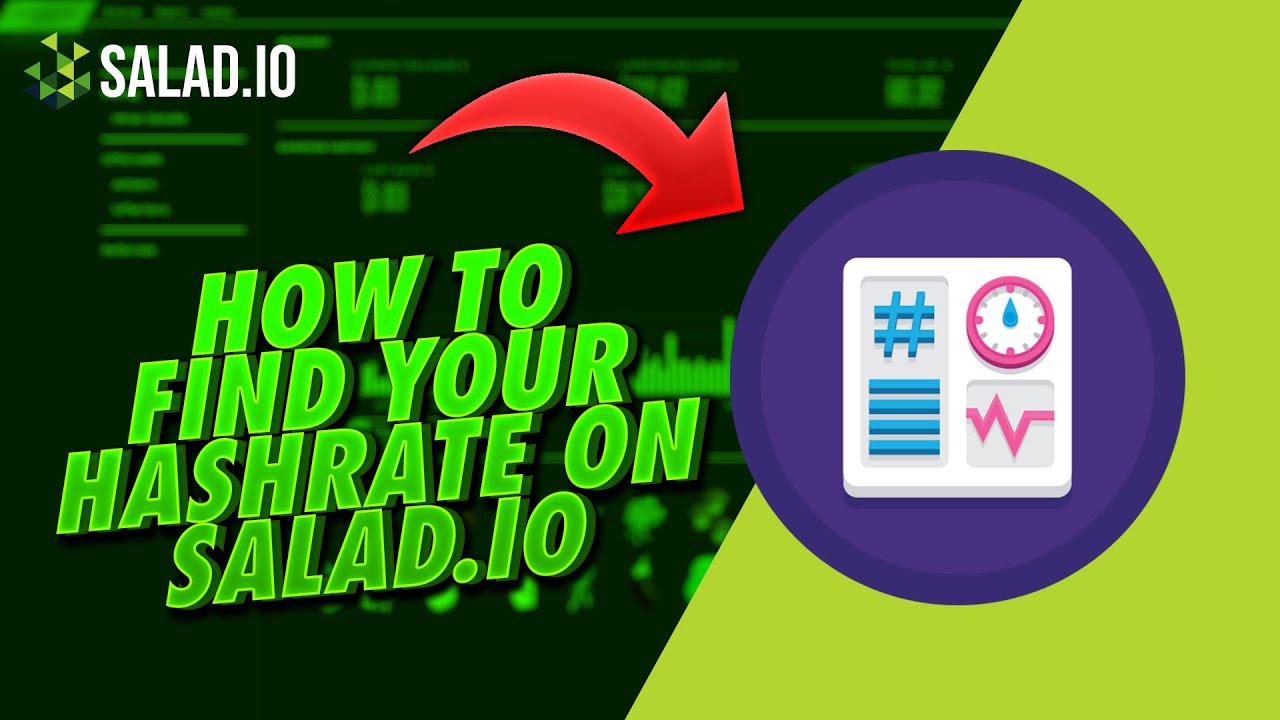 How To Find Your Salad Hashrate!