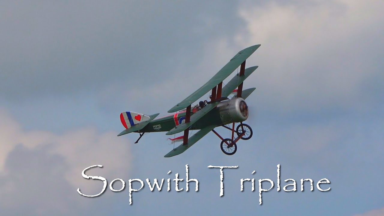 Fantastic R/C Sopwith Triplane