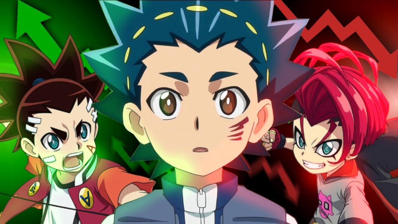 O Auge e a Queda de BEYBLADE BURST - A História Completa de Todas as Temporadas!