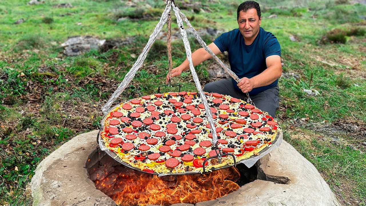 Cocina Salvaje: Cómo Hacer una Pizza Gigante en un Tandoor