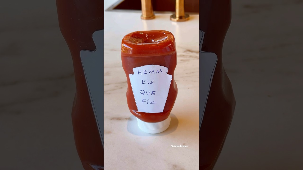 COMO FAZER KETCHUP EM CASA #receitas #receita #receitasfaceis #ketchup