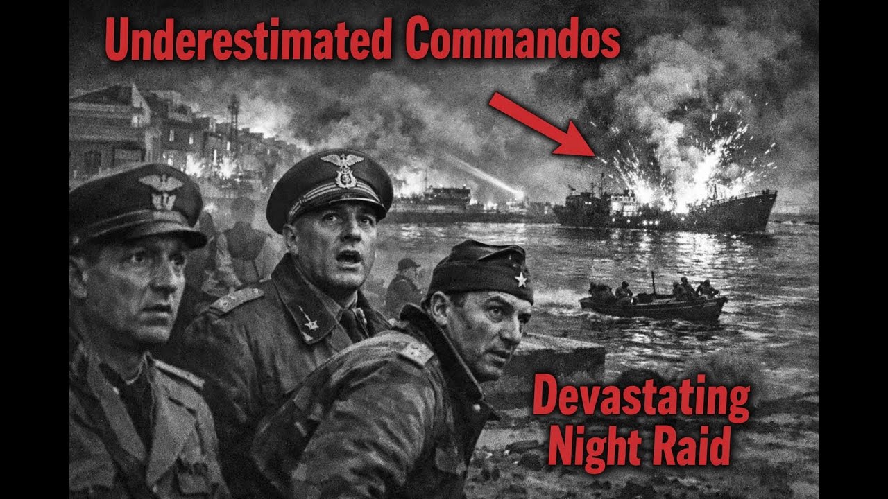 Italian Officers Dismissed British Commandos Until One Night Raid Destroyed an Entire Harbor