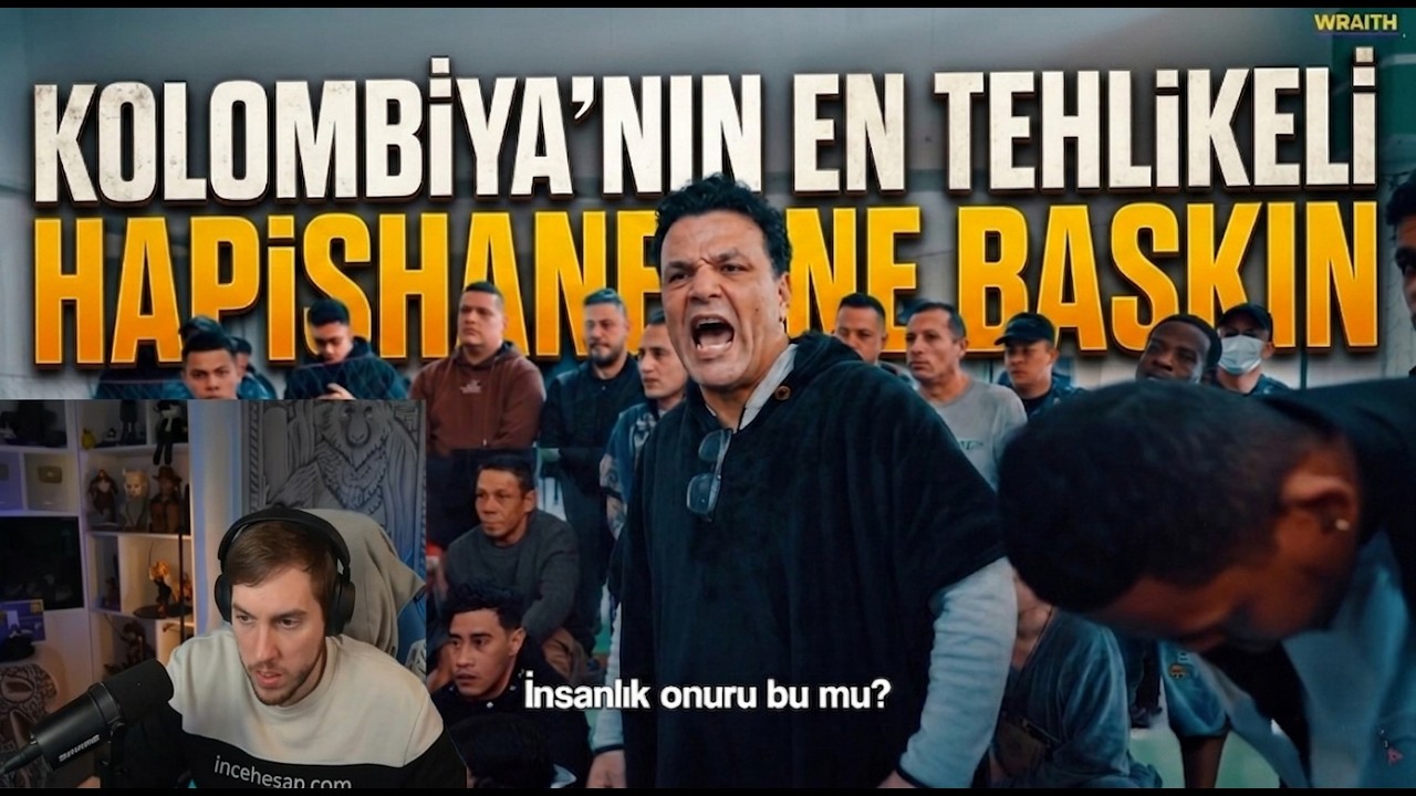 RRaenee -Alper Rende Kolombiya&rsquo;nın En Tehlikeli Hapishanesine Baskın İZLİYOR  #rraenee