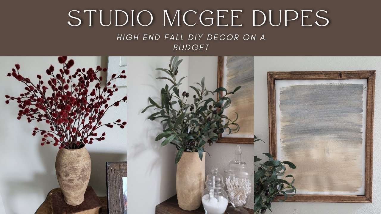 *NEW* Studio McGee Dupes | High-End DIY Home Decor | Thrift Flips