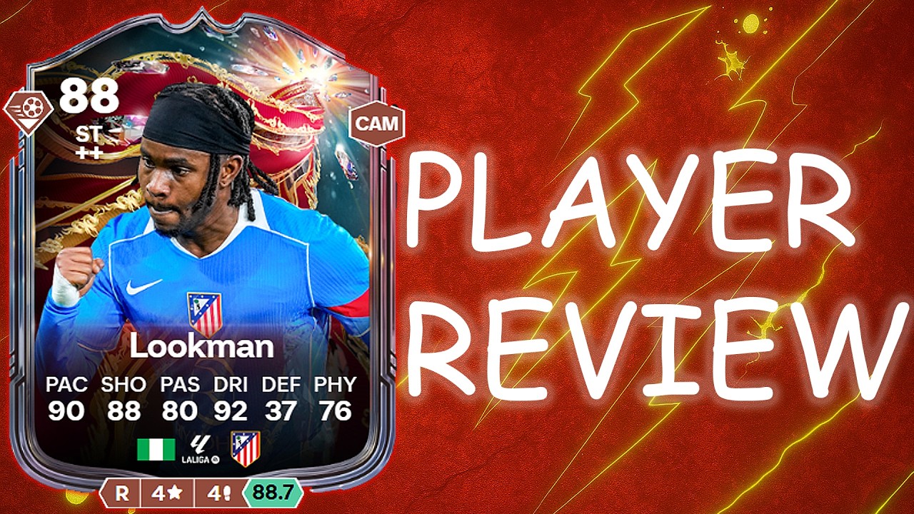 EA SPORT FC 26: ADEMOLA LOOKMAN 88 KNOCKOUT ROYALTY PLAYER REVIEW