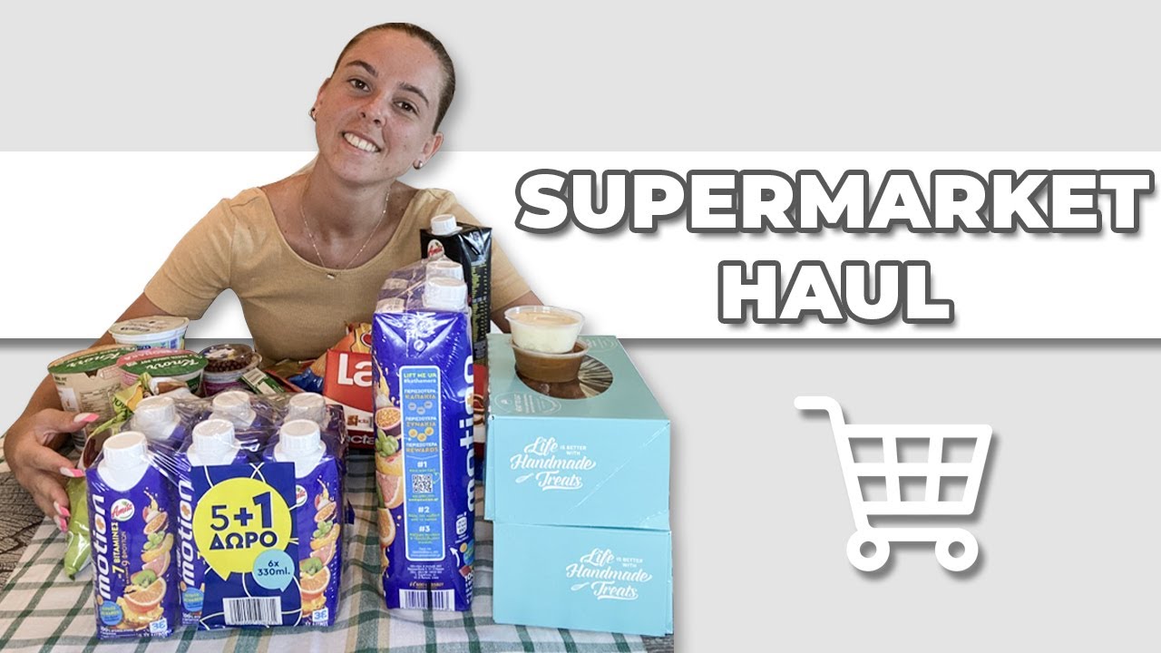 CFARE BLEVA NE GREQI + SUPERMARKET HAUL // DANJA'S CHANNEL