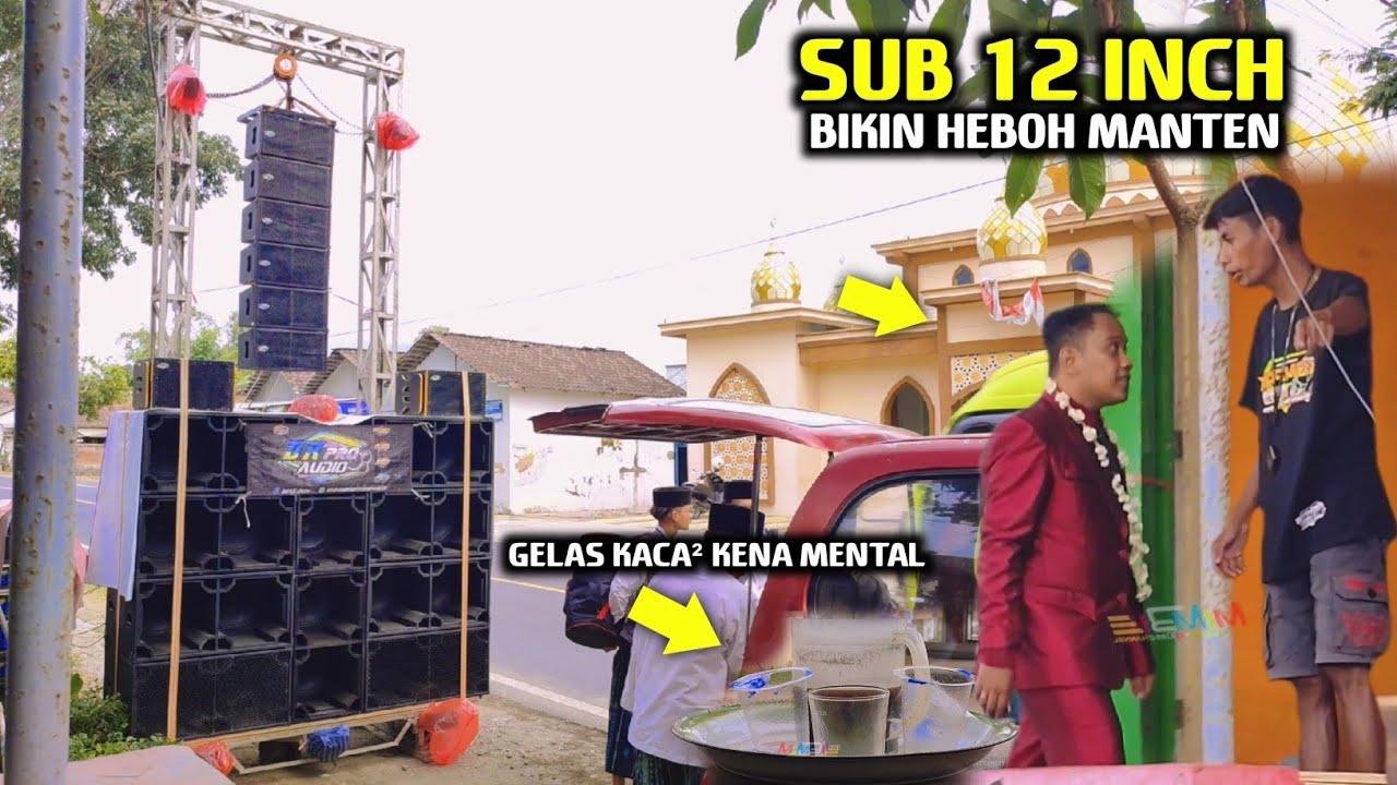 MANTEN HEBOH ‼️ GELAS KACA KENA MENTAL PADAHAL SUB 12 INCH DR