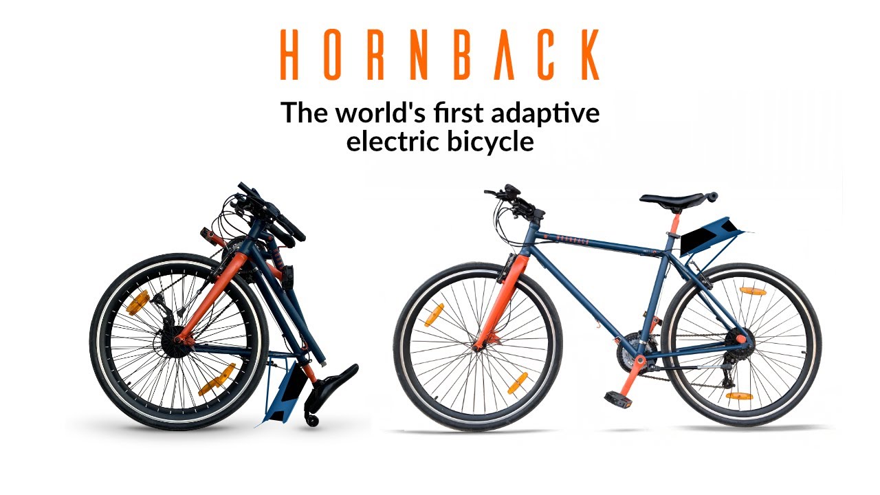 Hornback - The Worlds first full sized folding electric bicycle