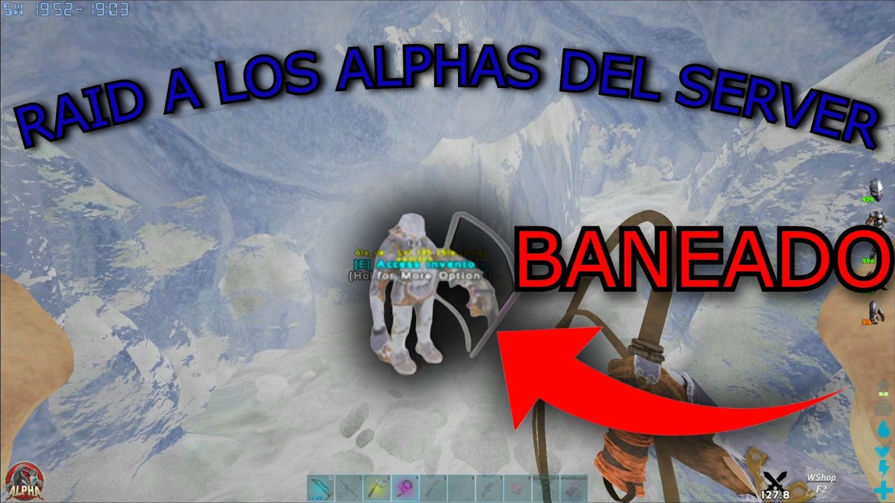 RAIDEAMOS A LOS ALPHA DEL SERVER ONLINE