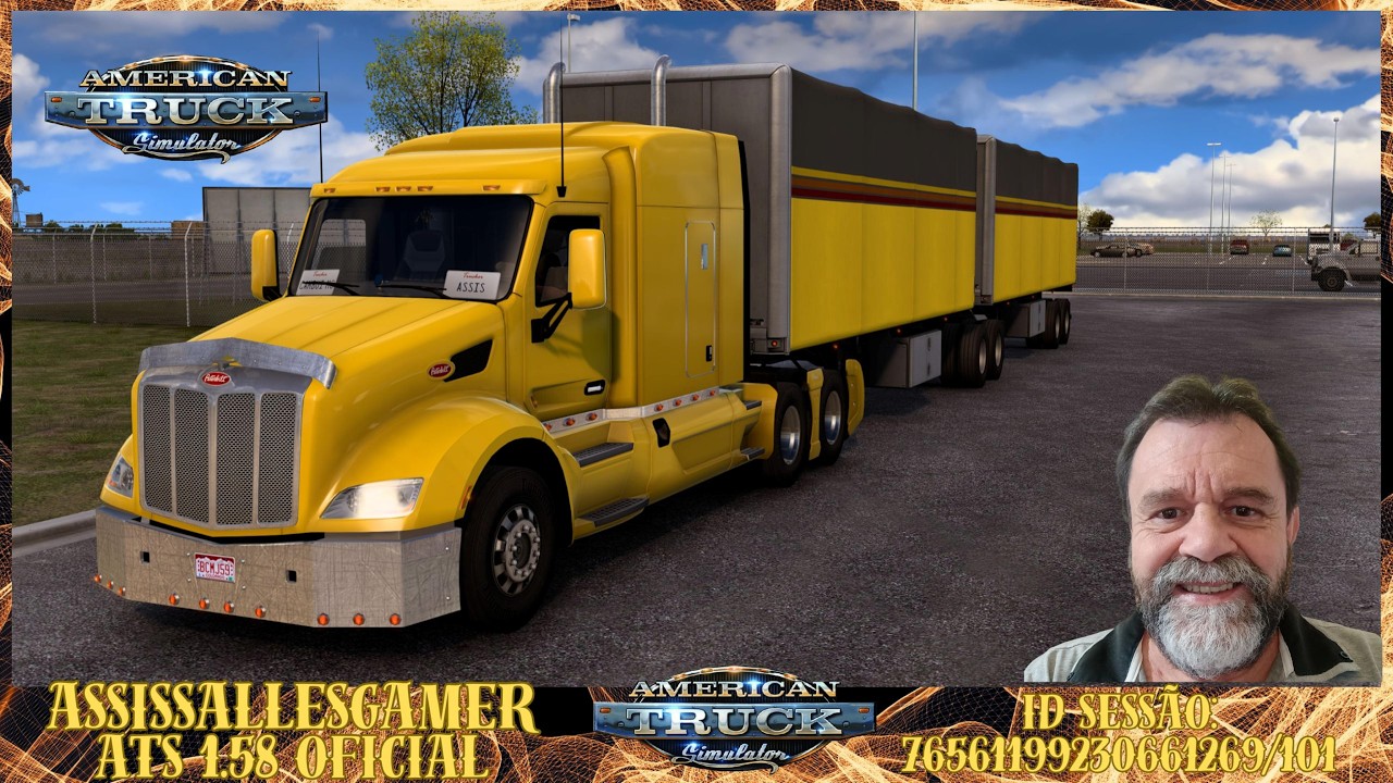 COMBOIO AMERICAN TRUCK SIMULATOR 1.58 OFICIAL ⭐ NA PEGADA DOS 4,5K! 💬QUAL SUA CIDADE?*