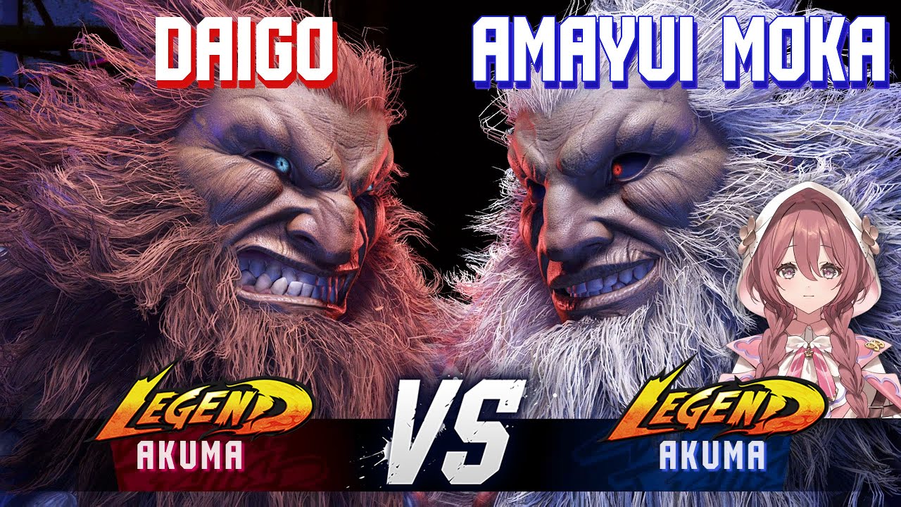 SF6 ▰ DAIGO (Akuma) vs AMAYUI MOKA (Akuma) ▰ High Level Gameplay