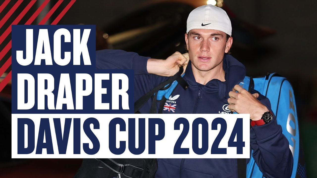 Jack Draper arrives in Manchester | 2024 Davis Cup Group Stage | LTA