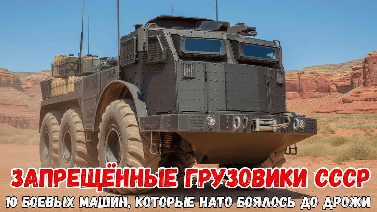 СОВЕТСКИЕ МОНСТРЫ,  которые ПУГАЛИ весь мир — секретные машины СССР, о которых молчали