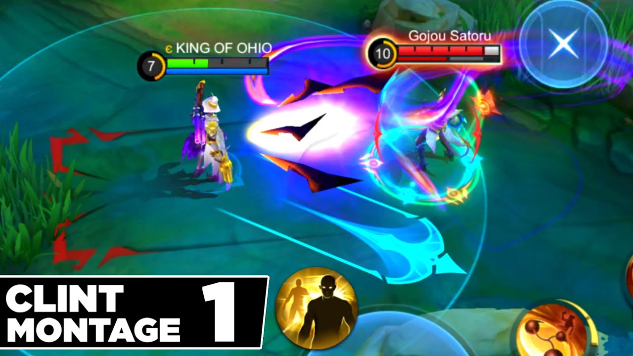 TOP GLOBAL CLINT MONTAGE 1 - One Shot / Outplay / Lord Steal / Maniac / Savage - MLBB