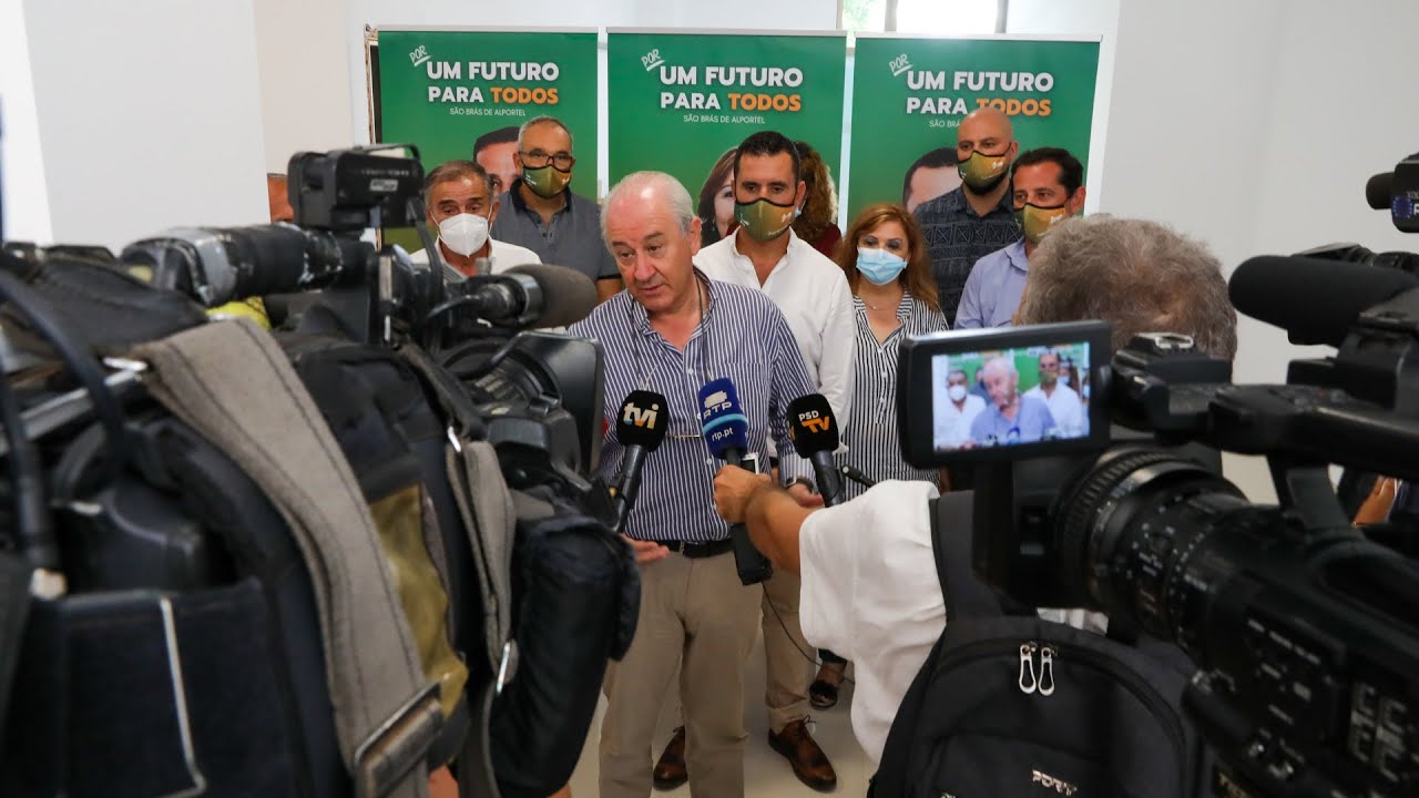 Autárquicas 2021: Rui Rio em São Brás de Alportel (Distrito de Faro)