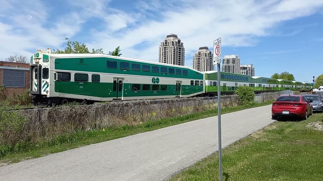 Old Cab Car 254 On the Stouffville Line 5/20/2025