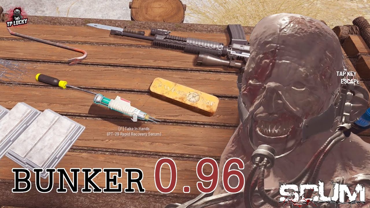 SCUM - 0.96 ลงบังร้างแบบละเอียด+สไลด์หนอน ละเอียดกว่านี้ก็ฝุ่นPMละ