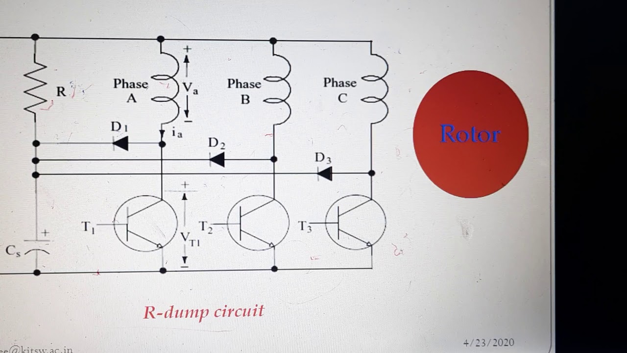 Switched reluctance motor drive part 4