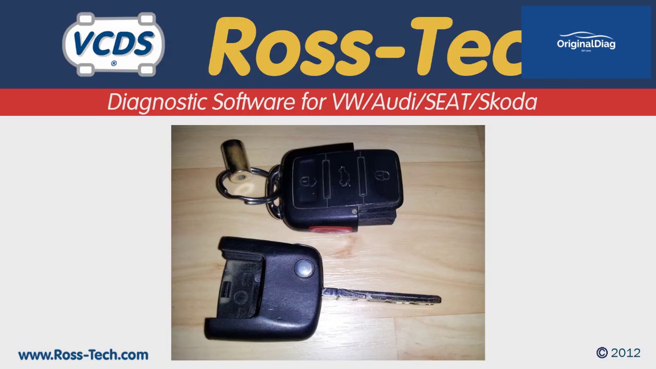 Immobilizer 2 and 3 Key Adaptation VCDS - Originaldiag.com