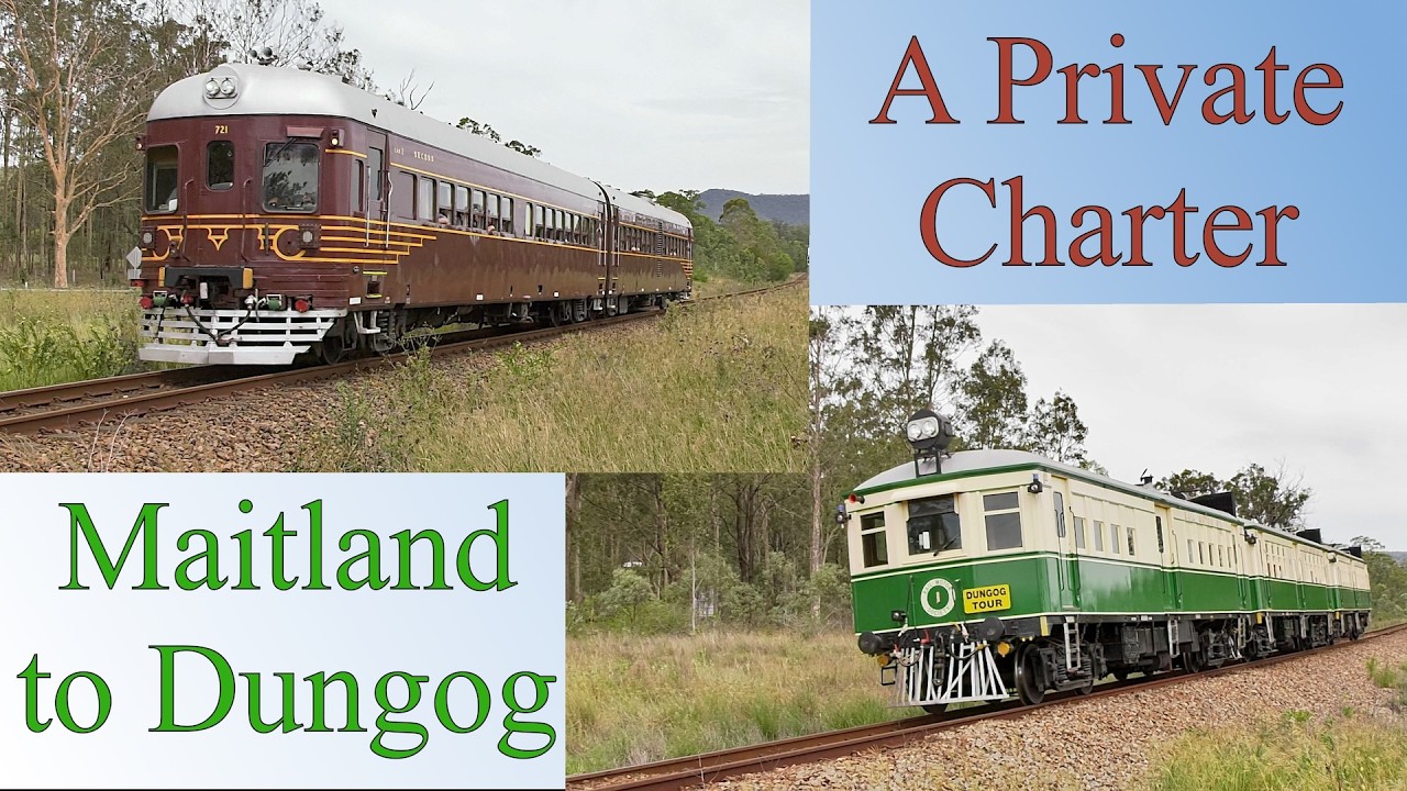 Rail Motors 621+CPH's Private Charter to Dungog, March 2026