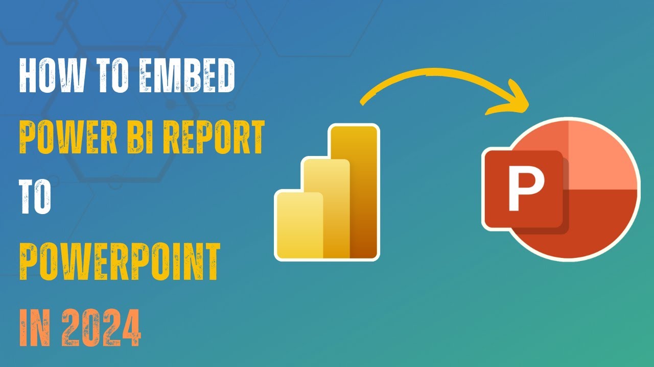 How to Embed Microsoft POWER BI Dashboard in Microsoft PowerPoint | 2024