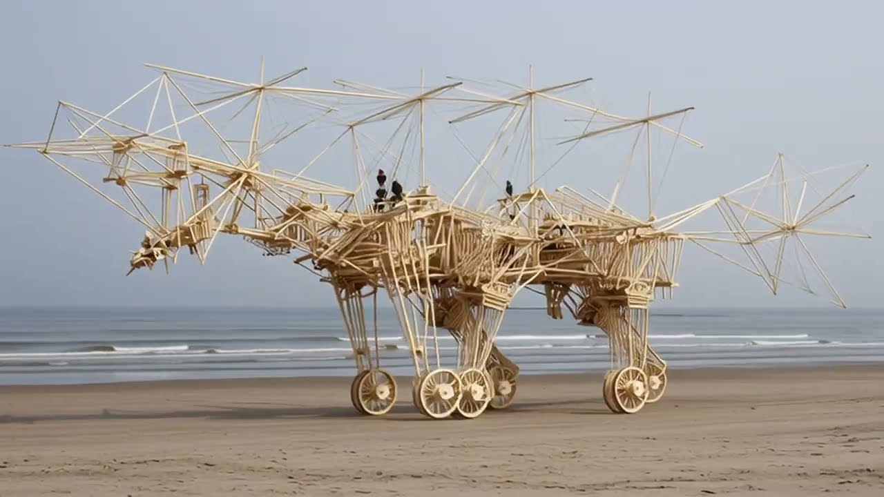 Strandbeest | Electronic Music | AI Clip