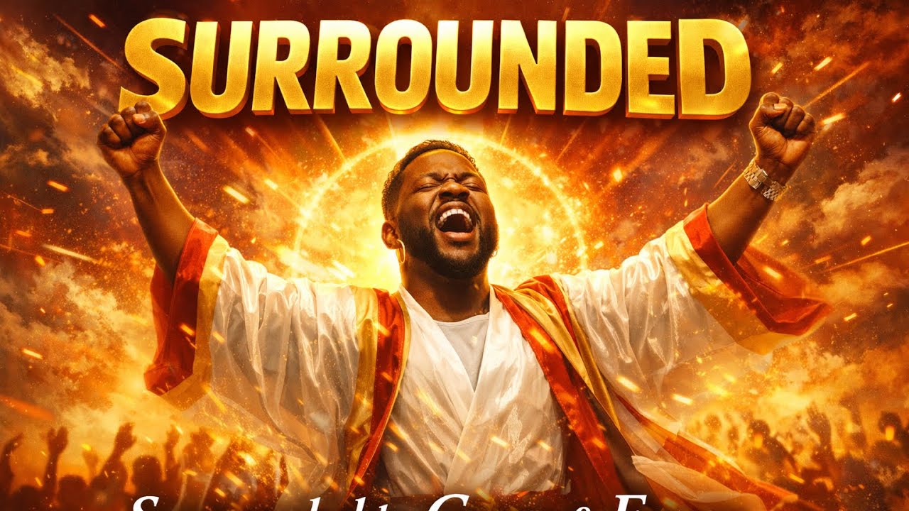 SURROUNDED – High-Energy Gospel Song | Surrounded by Favor, Grace & Protection