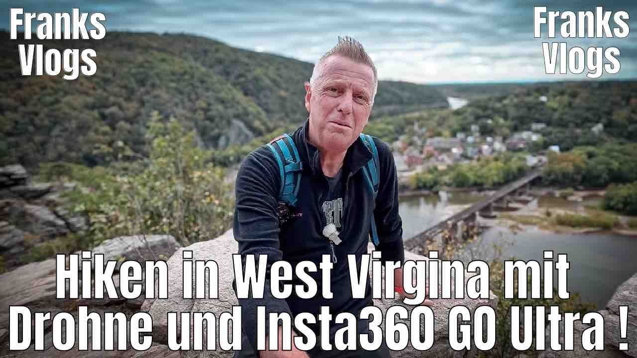 Herbstwanderung in West Virginia 🇺🇸  mit DJI Mini 5 Pro und Insta360 GO Ultra