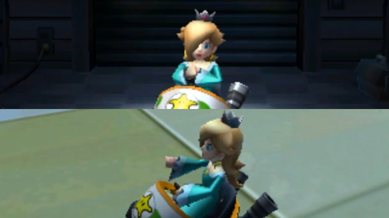 Mario Kart 7 - Rosalina gameplay (Banana Cup/100cc)
