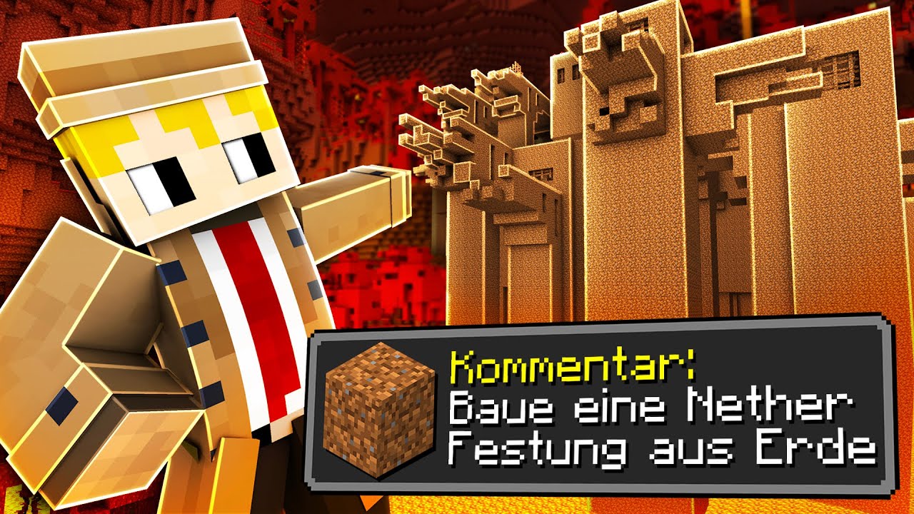 Ich erledige eure DÜMMSTEN Aufgaben in Minecraft Hardcore!