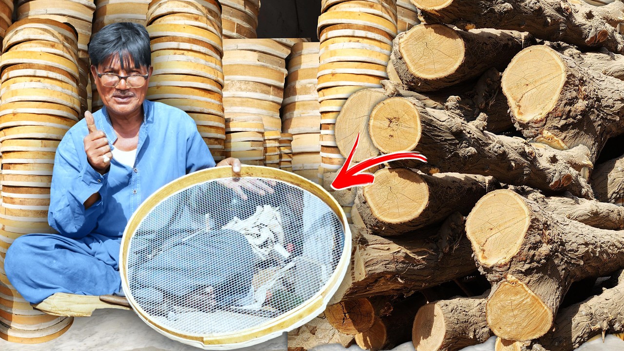 Is This Antique Wooden Flour Sieve (Channi) Still Worth Using in the Modern Baking World?