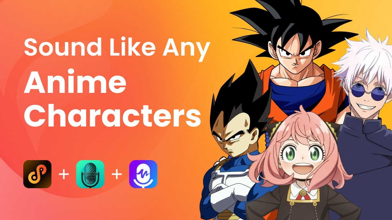 How to Sound Like Any Anime Characters | Anime Voice Changer | Anime Voice Generator