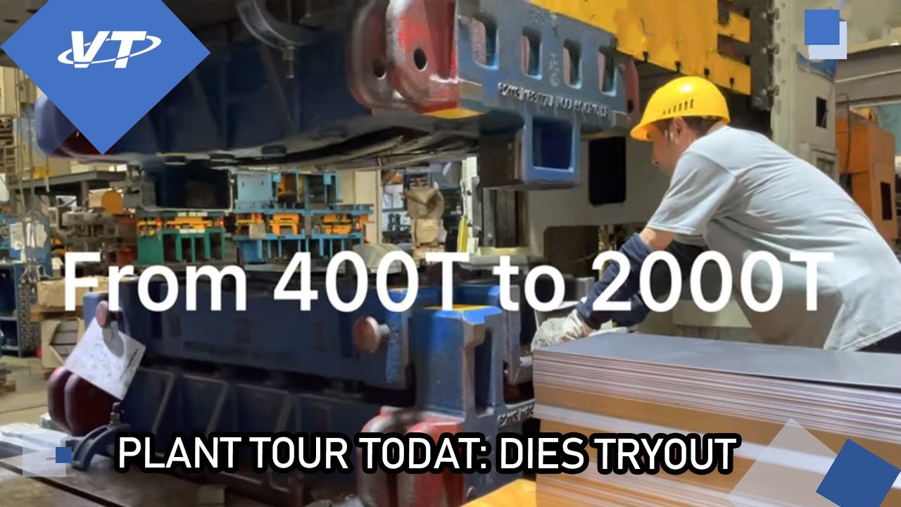 Plant Tour Today: Sheet Metal Stamping for Tools & Dies Tryout