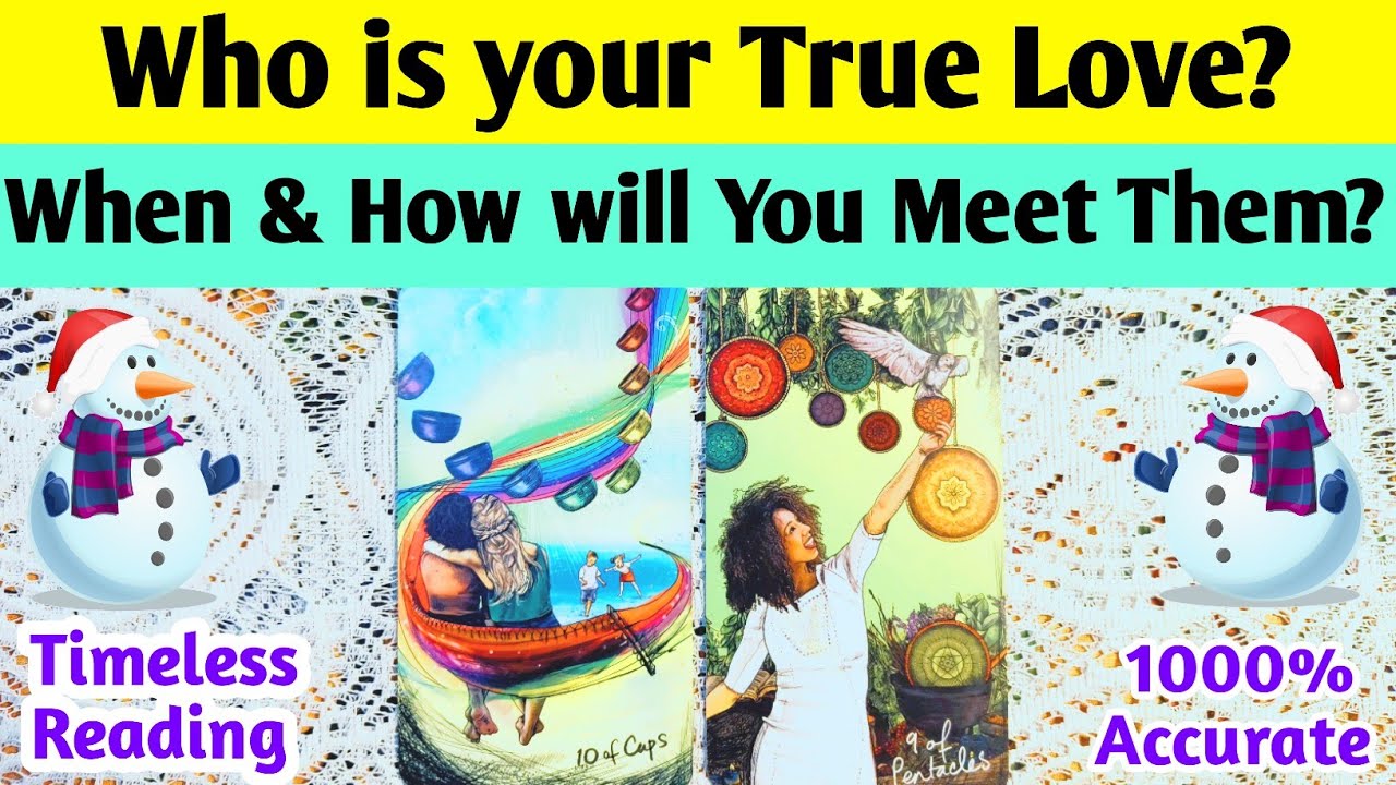 WHO IS YOUR TRUE LOVE? 🕊️🌹WHEN & HOW WILL YOU MEET THEM?💕 FUTURE SPOUSE🌺Tarot Card Reading In Hindi👸