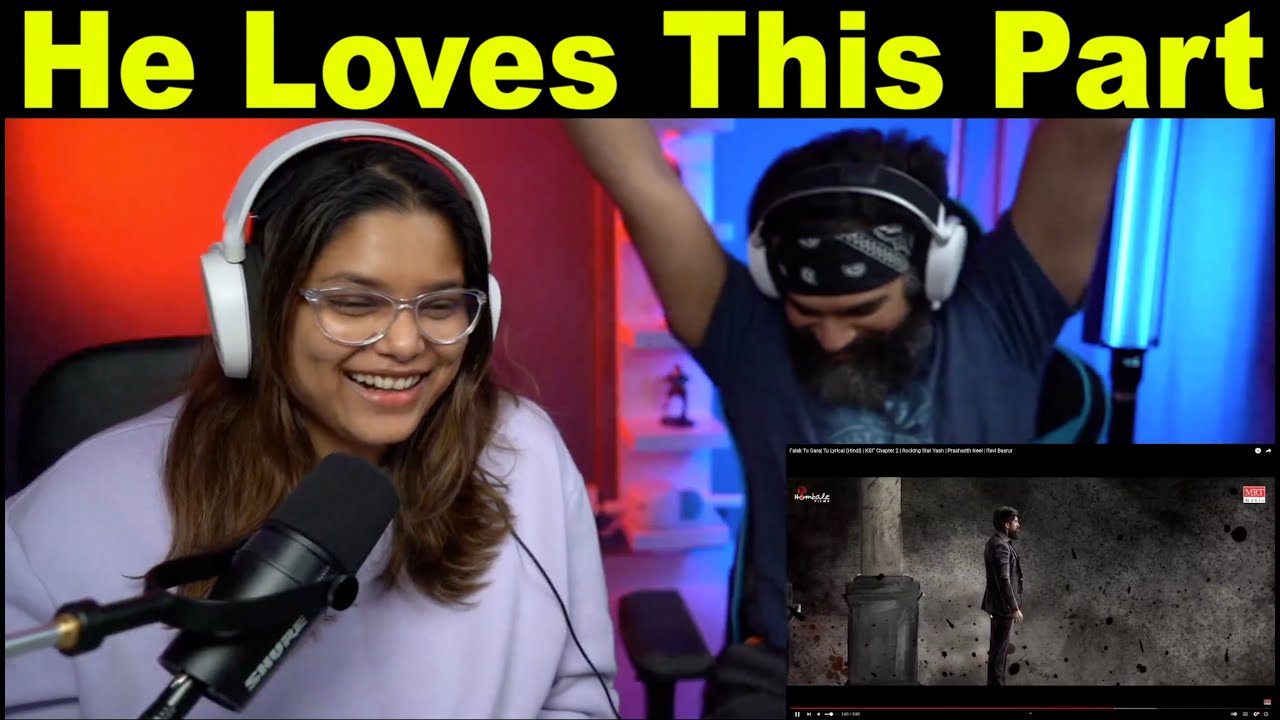 Falak Tu Garaj Tu | KGF 2 song Reaction by The S2 life
