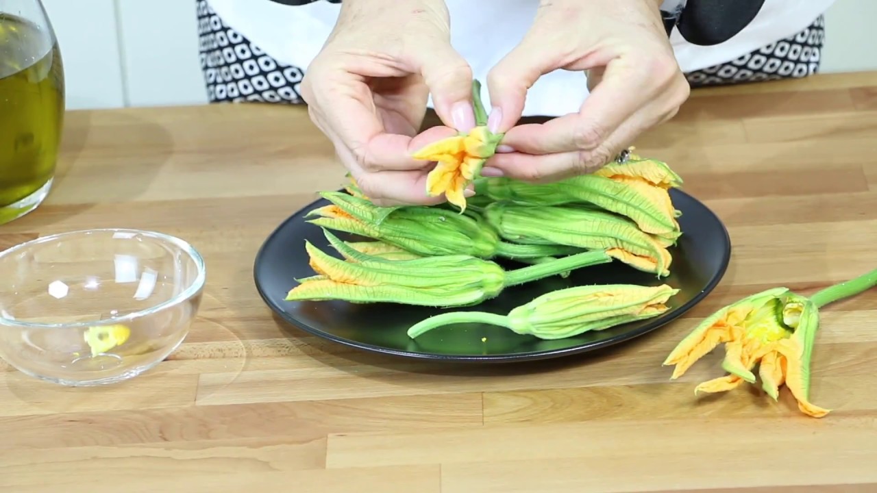 Zucchini flowers recipe