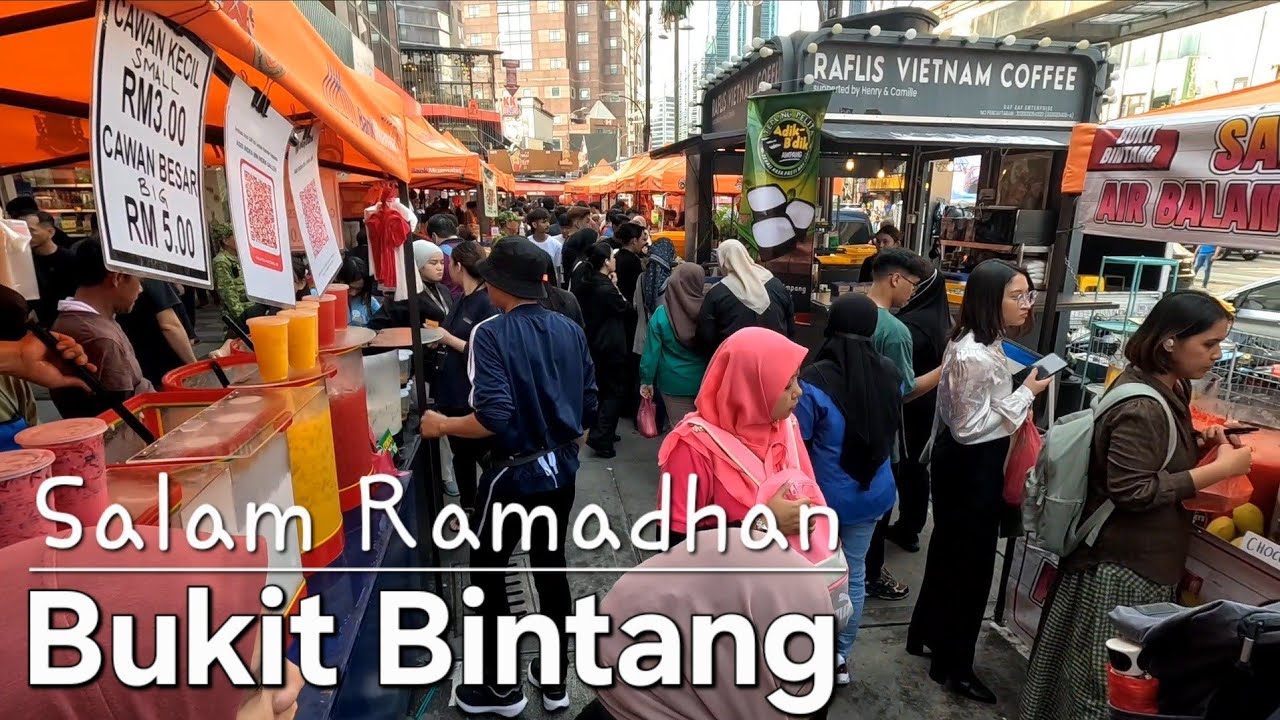 Kuala Lumpur BAZAAR RAMADHAN BUKIT BINTANG📢Semuanya nak dibeli😋Mari gais‼️