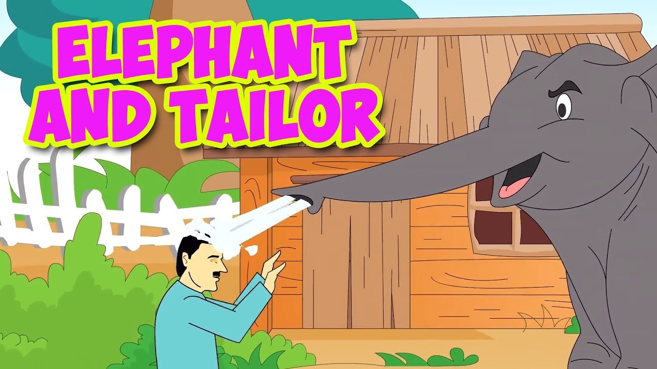 Elephant And Tailor Story - Moral Stories In English | English Story | Kids Story In English