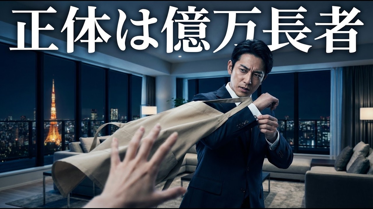 億万長者の正体を隠して主夫に…妻の不倫発覚で復讐開始！与えた全てを奪い返す🔥