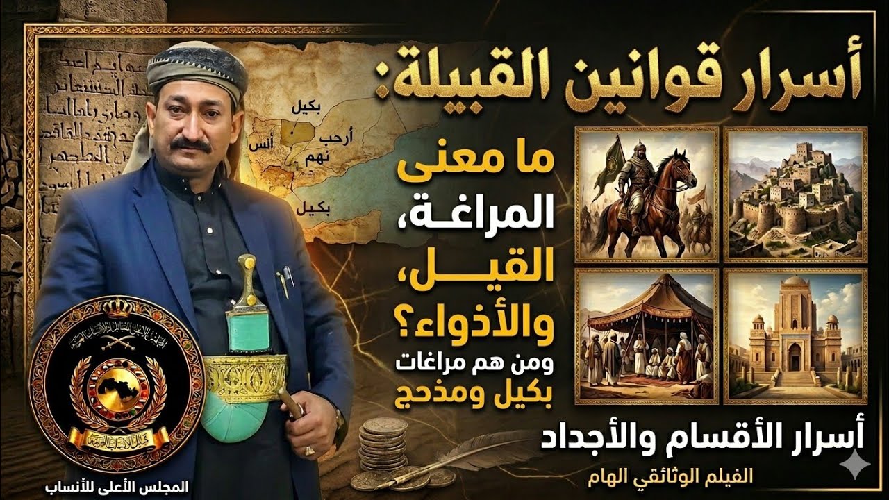 مامعنئ المراغه والقيل والاذواء ومنهم مراغه بكيل ومذحج