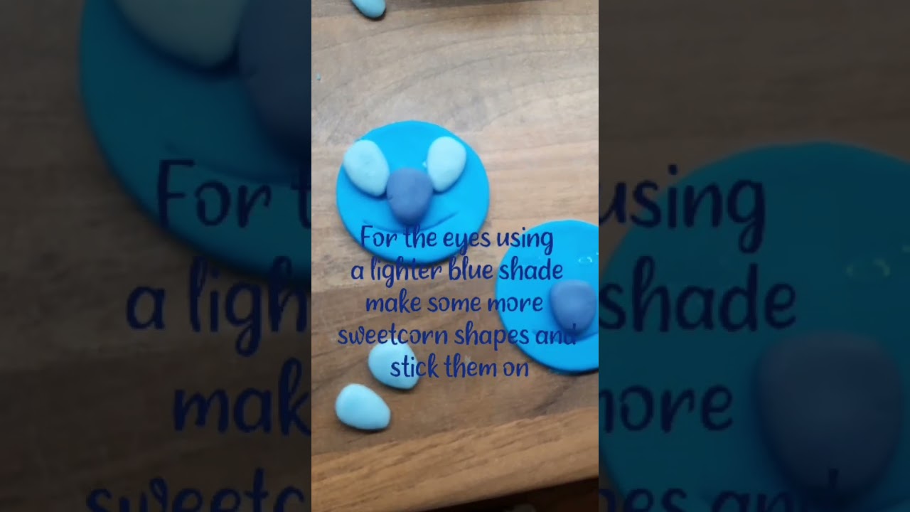 Easy Stitch Cupcakes 🧁 #cupcakes #stitch #caketutorial