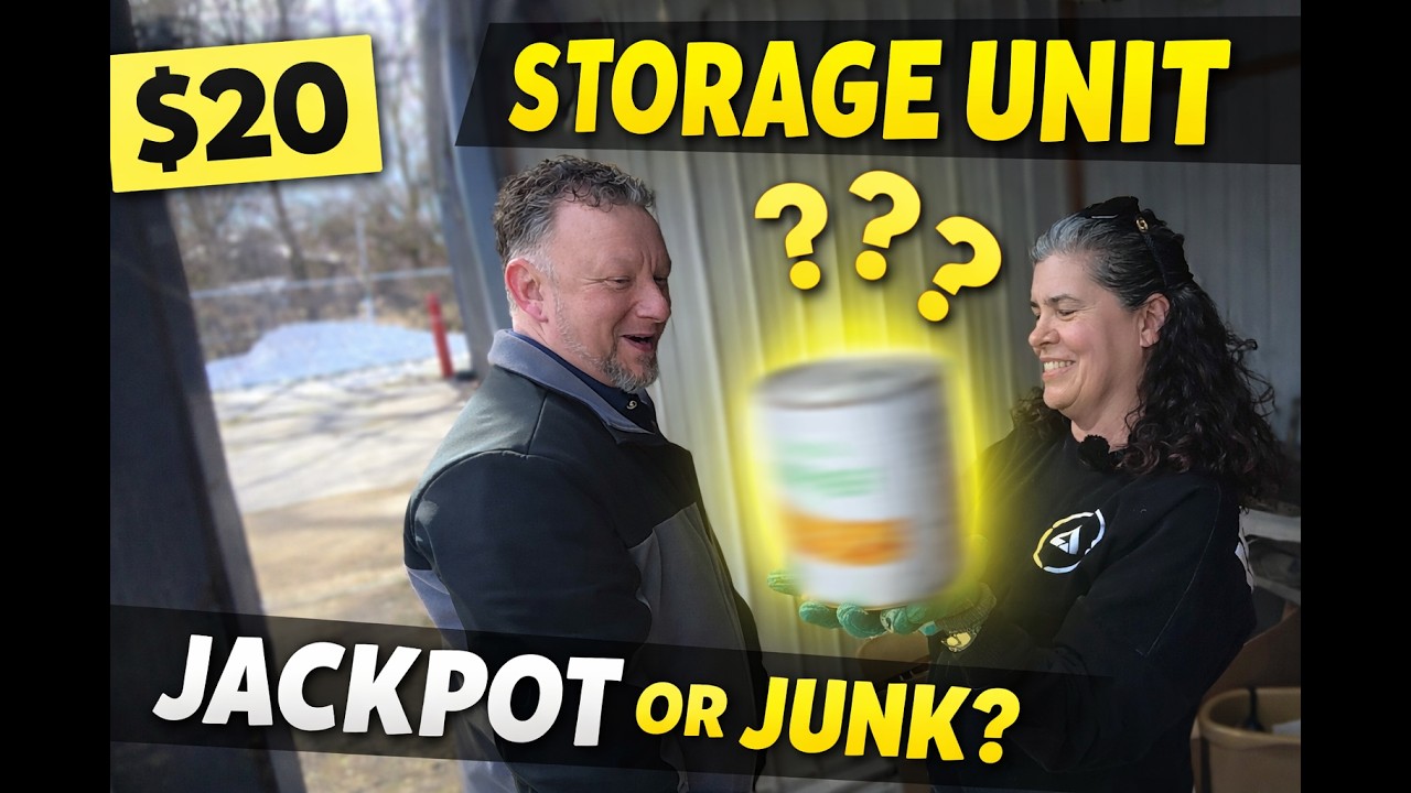 $20 Storage Unit… Jackpot or Total Junk?
